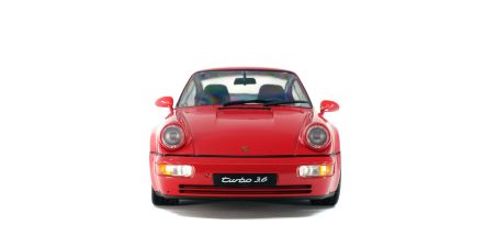 PORSCHE 911 (964) TURBO 3.6 – ROUGE INDIEN – 1990 | CARSNGO.FR