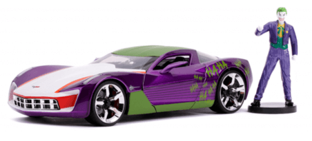 CHEVY CORVETTE STINGRAY JOKER FIGURINE | CARSNGO.FR