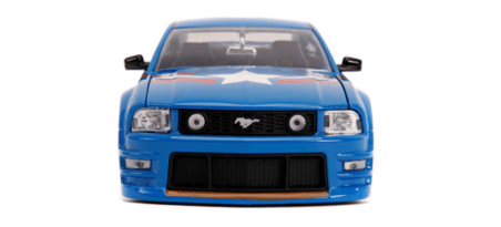 2006 MUSTANG W/CPT AMERICA FIGURINE | CARSNGO.FR