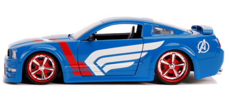 2006 MUSTANG W/CPT AMERICA FIGURINE | CARSNGO.FR