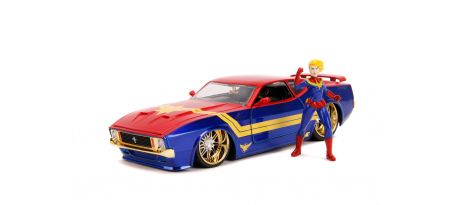 1973 MACH 1 W/CAPITAINE MARVEL FIGURINE | CARSNGO.FR