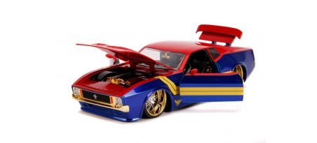1973 MACH 1 W/CAPITAINE MARVEL FIGURINE | CARSNGO.FR