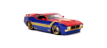 1973 MACH 1 W/CAPITAINE MARVEL FIGURINE | CARSNGO.FR